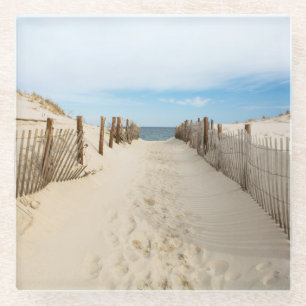 Dessous-de-verre En Verre Plage tranquille