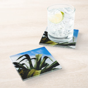 Dessous-de-verre En Verre Plante géant vert loé