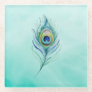 Dessous-de-verre En Verre Plume