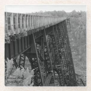 Dessous-de-verre En Verre Pont Kinzua Skywalk