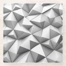 pyramides abstraites grises