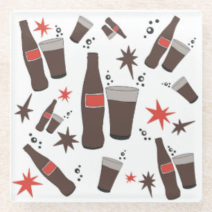 Dessous-de-verre En Verre Rafraîchissez-vous cet été avec un verre.