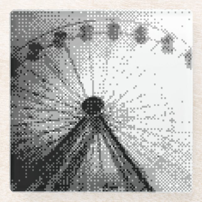 Dessous-de-verre En Verre roulette (Devant)