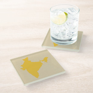 Dessous-de-verre En Verre Saffron Spice Moods Inde