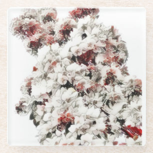 Dessous-de-verre En Verre Sauge