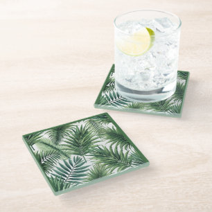 Dessous-de-verre En Verre Se sentir tropical