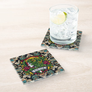 Dessous-de-verre En Verre Sicilia Conception sicilienne