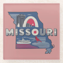 Silhouette rétro Missouri