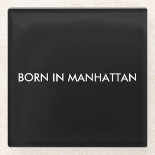 Dessous-de-verre En Verre Soutenu à Manhattan