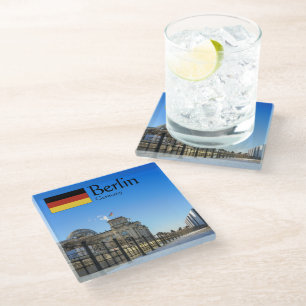 Dessous-de-verre En Verre Souvenir de Berlin