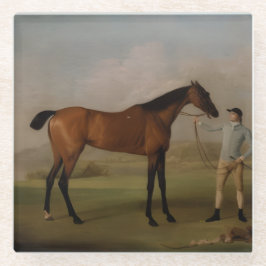 Dessous-de-verre En Verre Stone Coaster Equestrian 