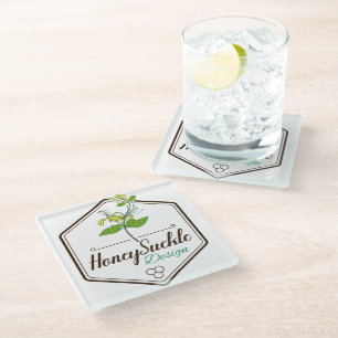 Dessous-de-verre En Verre Sucké de miel