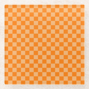 Dessous-de-verre En Verre Tableau de bord classique orange combiné par STayl