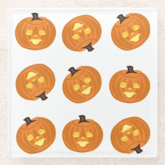 Dessous-de-verre En Verre Tasses de thème Joyeux Halloween