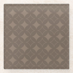 Dessous-de-verre En Verre Taupe shippo