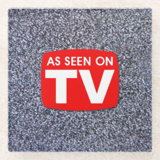 Dessous-de-verre En Verre Télévision Star de la TV