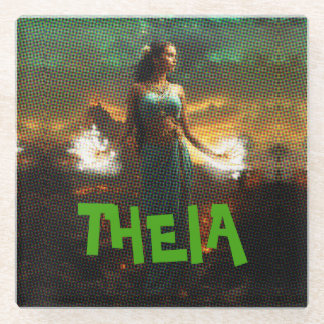 DESSOUS-DE-VERRE EN VERRE THEIA