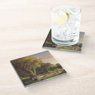 Dessous-de-verre En Verre Thomas Cole Le Pic-Nic