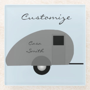 Dessous-de-verre En Verre Tiny Teardrop Trailer Thunder_Cove