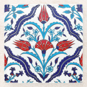 Dessous-de-verre En Verre Titres d'Iznik