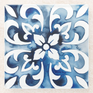 Dessous-de-verre En Verre Tôle de Cobalt II