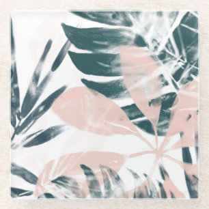 Dessous-de-verre En Verre Tropical Blush