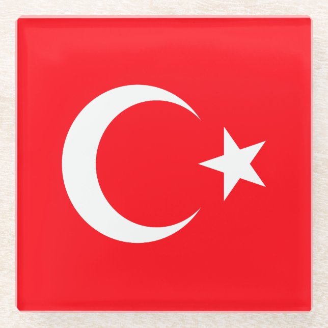 Dessous-de-verre En Verre Turquie (Devant)