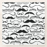 Un club des messieurs. Motif 2 de moustache