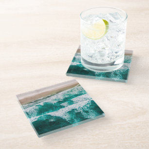 Dessous-de-verre En Verre Vagues