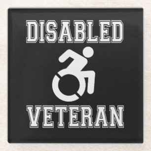 Dessous-de-verre En Verre Vétérinaire handicapé