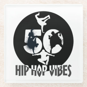 Dessous-de-verre En Verre Vibes.w Hip hop