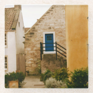 Dessous-de-verre En Verre Village de Culross, Fife, Écosse