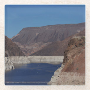 Dessous-de-verre En Verre Vue du barrage Hoover 2016