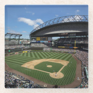 Dessous-de-verre En Verre WA, Seattle, Safeco Field, baseball des Mariners