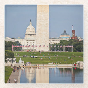 Dessous-de-verre En Verre Washington DC Mall