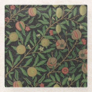 Dessous-de-verre En Verre William Morris grenade classique fruits