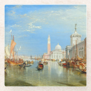 Dessous-de-verre En Verre William Turner - Venise, le Dogana et San Giorgio