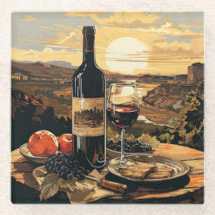 Dessous-de-verre En Verre Wine Lover