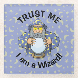 Dessous-de-verre En Verre Wizard