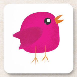 Dessous-de-verre Enfants oiseau mignon