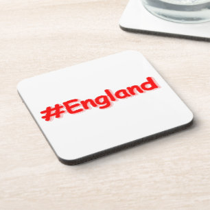 Dessous-de-verre "#England" Joli Design. Commandez dès maintenant