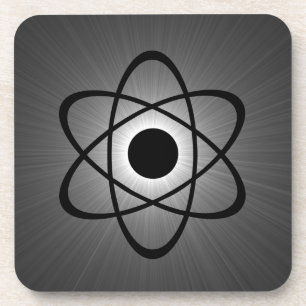 Dessous-de-verre Ensemble atomique ringard de dessous de verre,