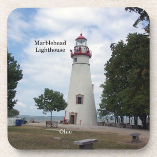 Dessous-de-verre Ensemble de phare de Marblehead de 6 dessous de