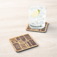Ensemble vintage de Tiki