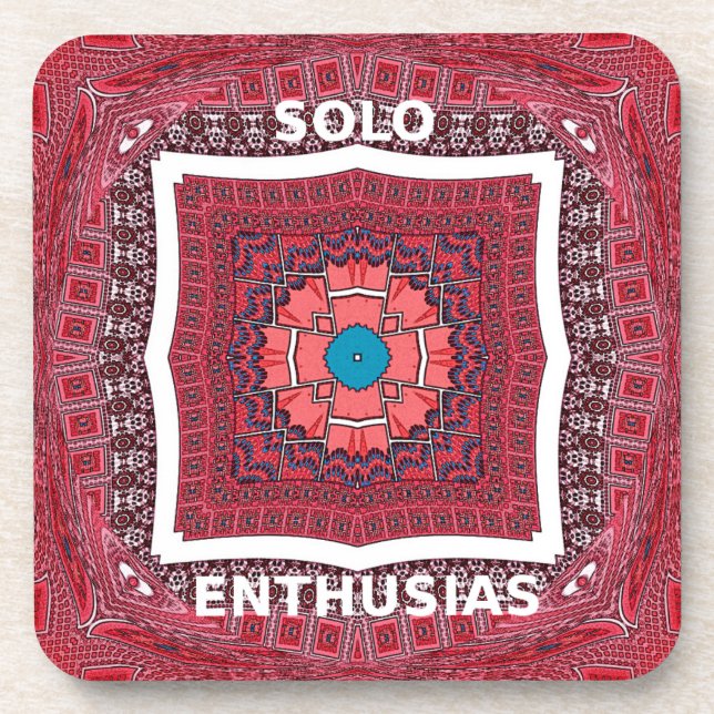 Dessous-de-verre Enthousiasme solo (Devant)