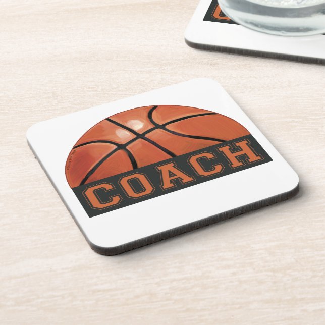 Dessous-de-verre Entraîneur de basket-ball (Côté gauche)