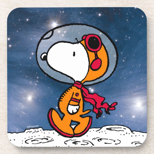 Dessous-de-verre ESPACE | Astronaute de Snoopy (Devant)