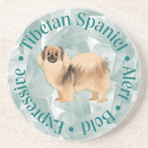 Dessous de verre espagnol tibétain "Bold" (turquoi