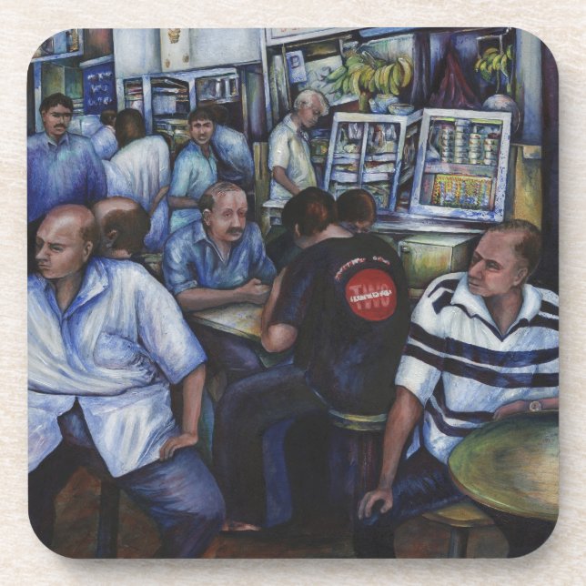 Dessous-de-verre Et...Elle a épousé le Mailman, Singapour (Devant)