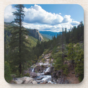 Dessous-de-verre États-Unis, Californie. Vallée de Yosemite Vista